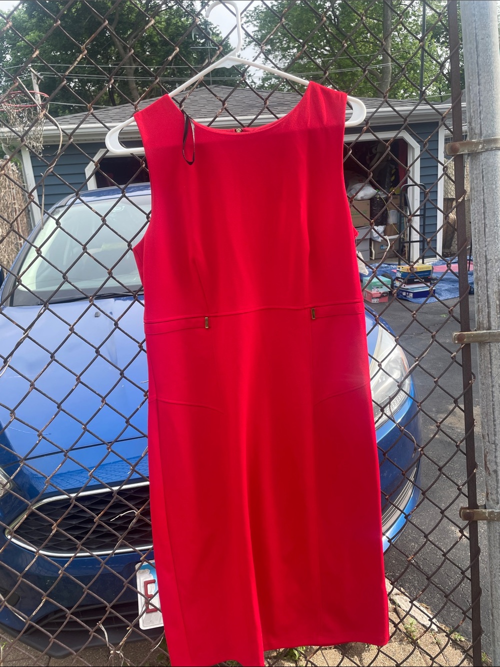 En Focus Red Dress